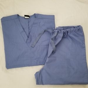Cherokee Blue scrubs set size Large